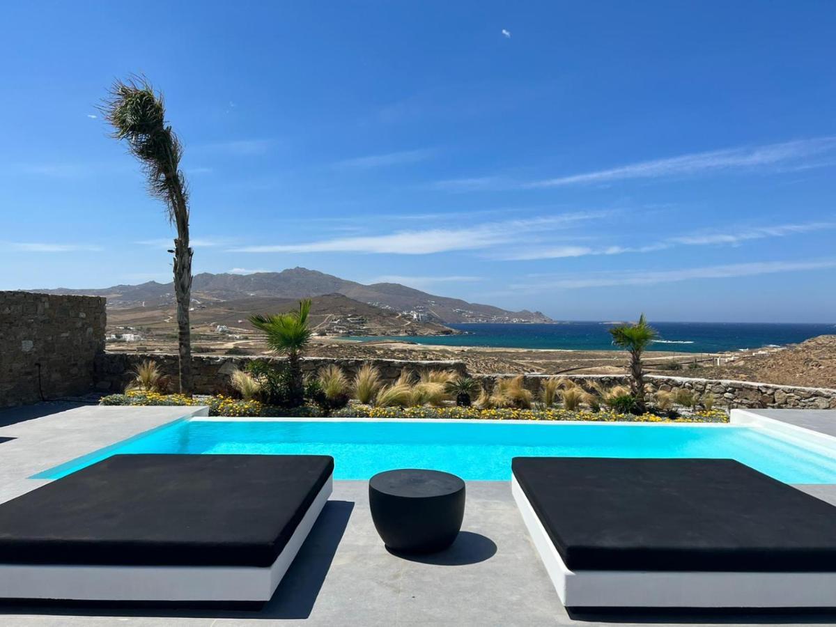 Black And White Villas Ftelia - Mykonos Mykonos Town Exterior photo