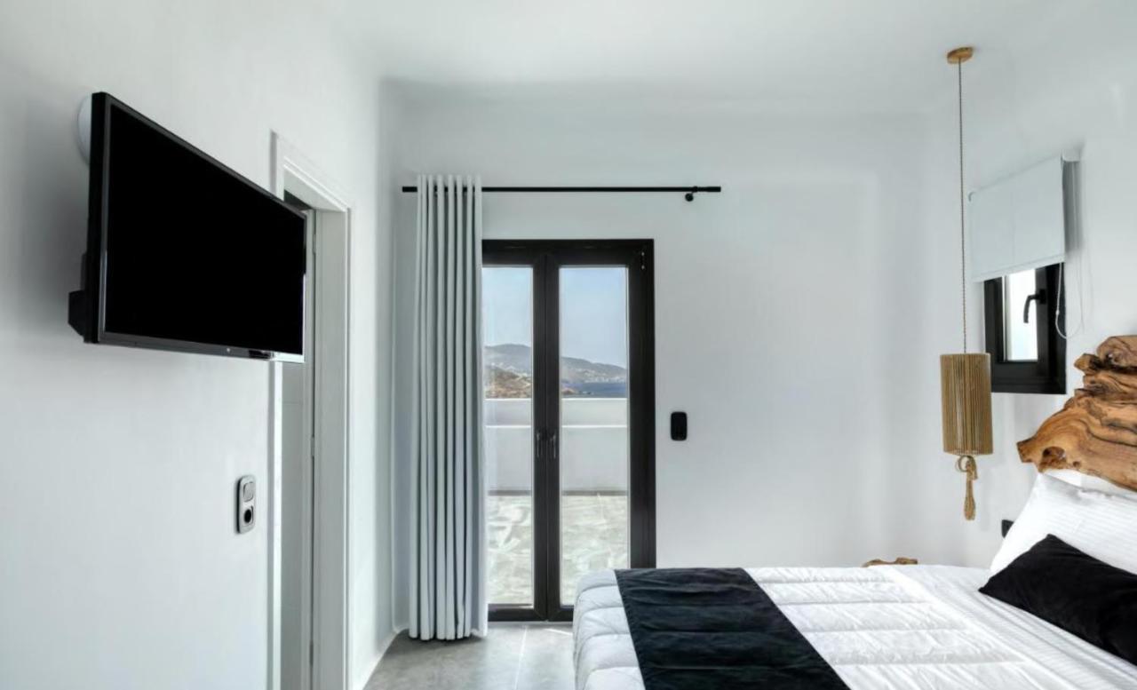 Black And White Villas Ftelia - Mykonos Mykonos Town Exterior photo