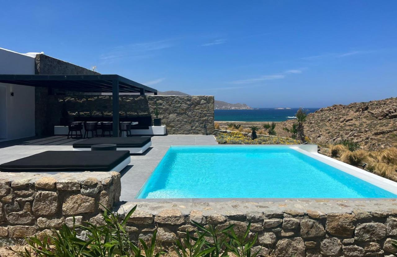 Black And White Villas Ftelia - Mykonos Mykonos Town Exterior photo