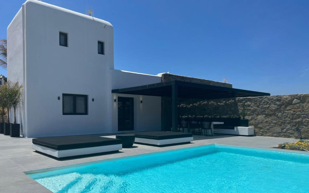 Black And White Villas Ftelia - Mykonos Mykonos Town Exterior photo