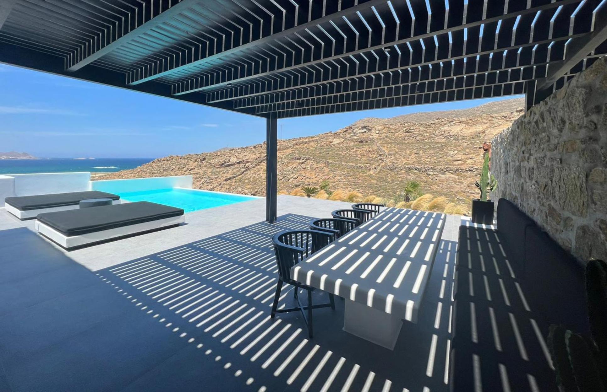 Black And White Villas Ftelia - Mykonos Mykonos Town Exterior photo