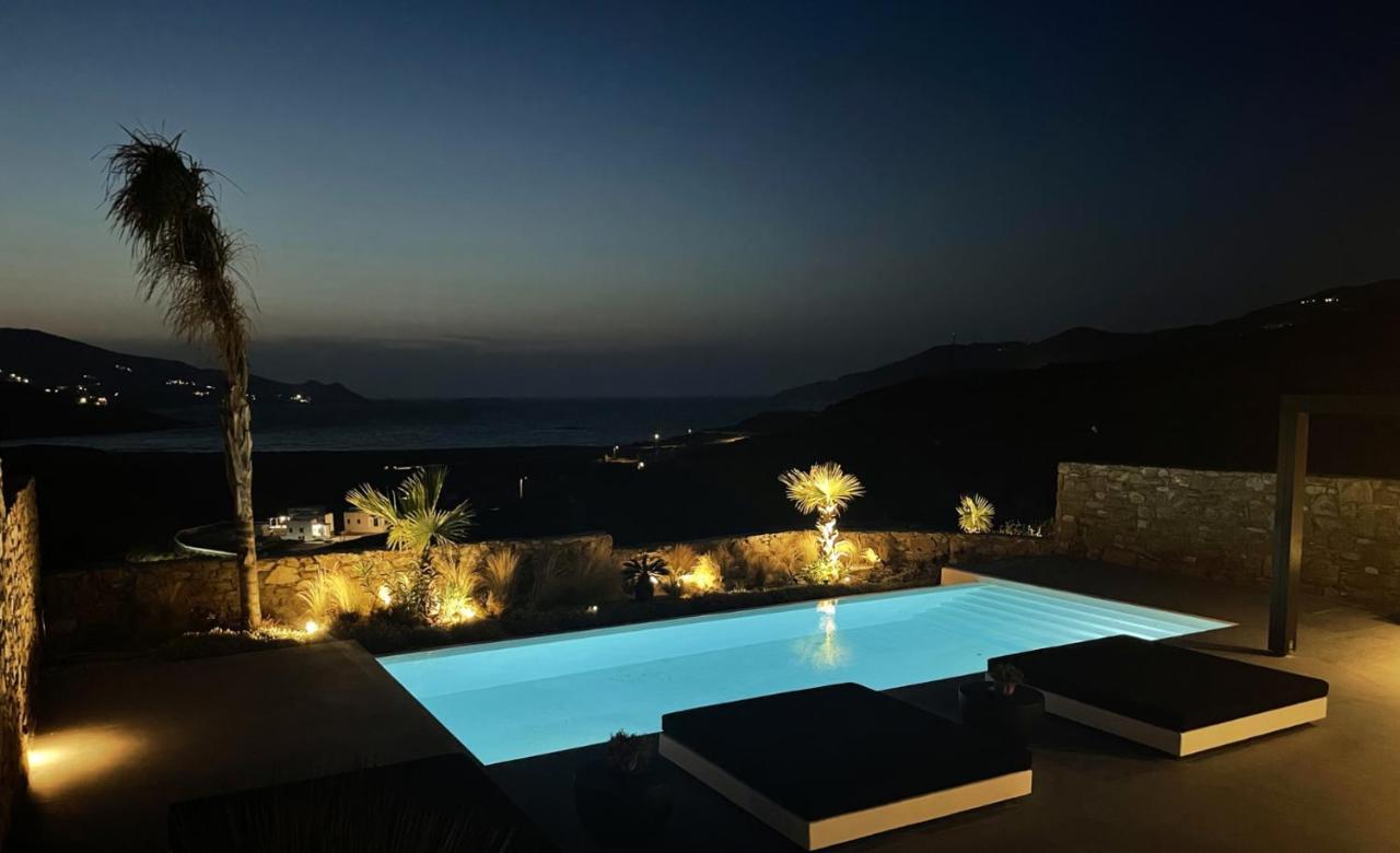 Black And White Villas Ftelia - Mykonos Mykonos Town Exterior photo
