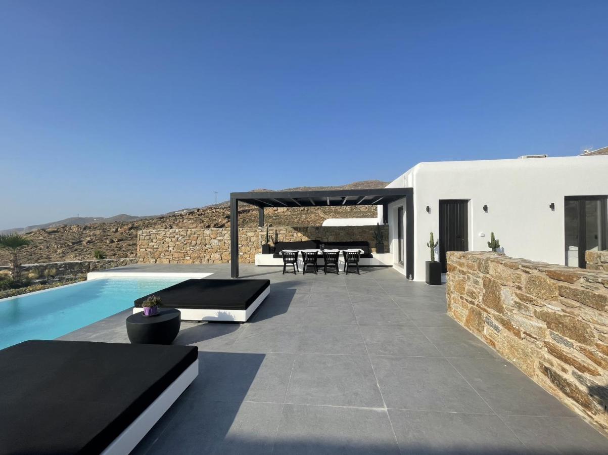 Black And White Villas Ftelia - Mykonos Mykonos Town Exterior photo