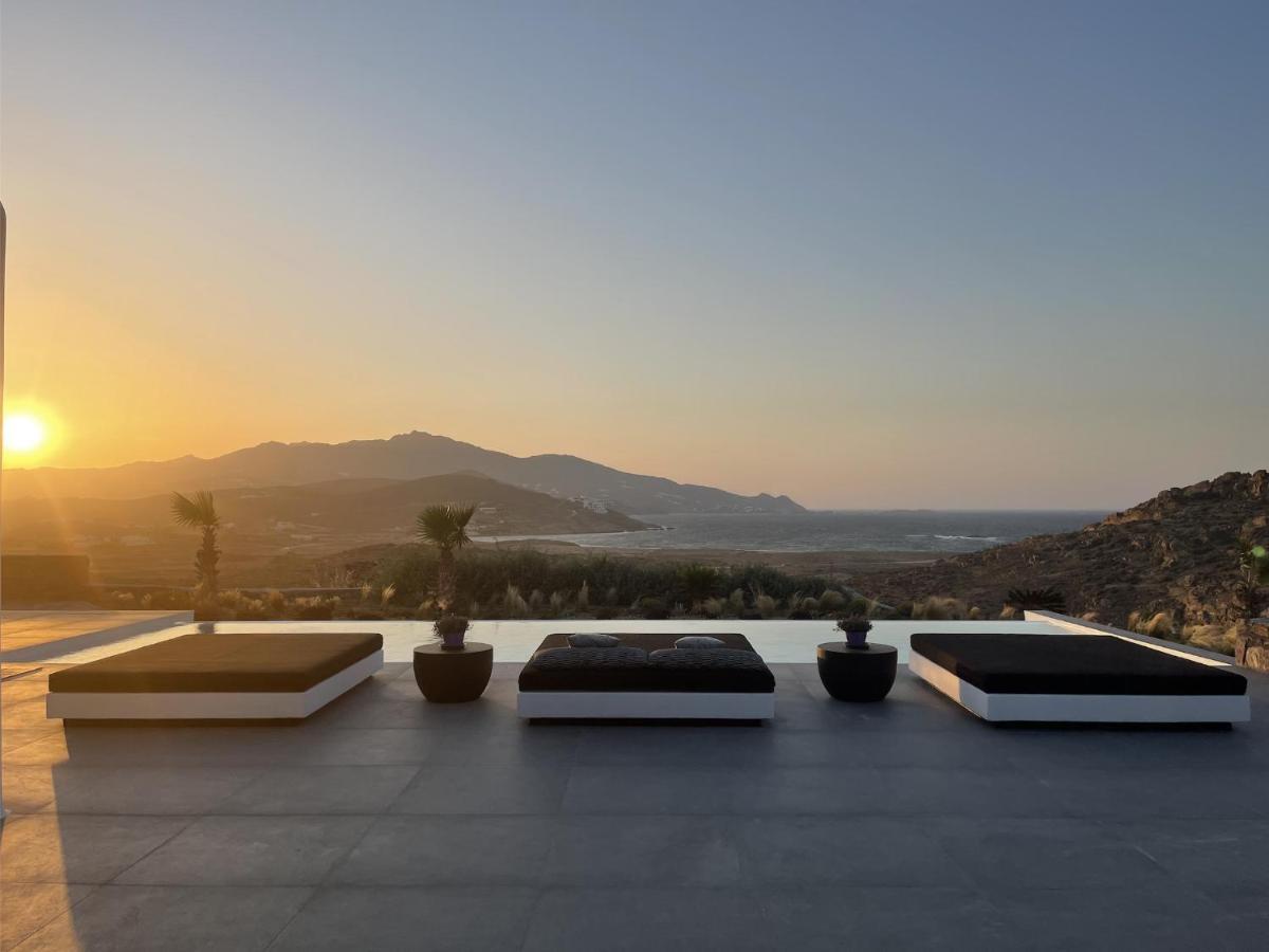 Black And White Villas Ftelia - Mykonos Mykonos Town Exterior photo